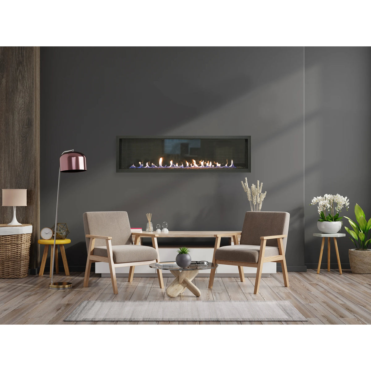 Sierra Flame fireplace series – manufacturer gallery view