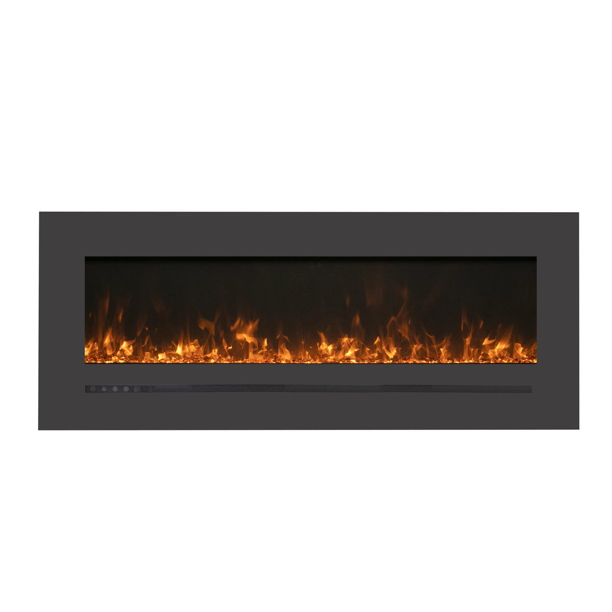 Sierra Flame fireplace – 5523-GLASS-07 Orange-OFF