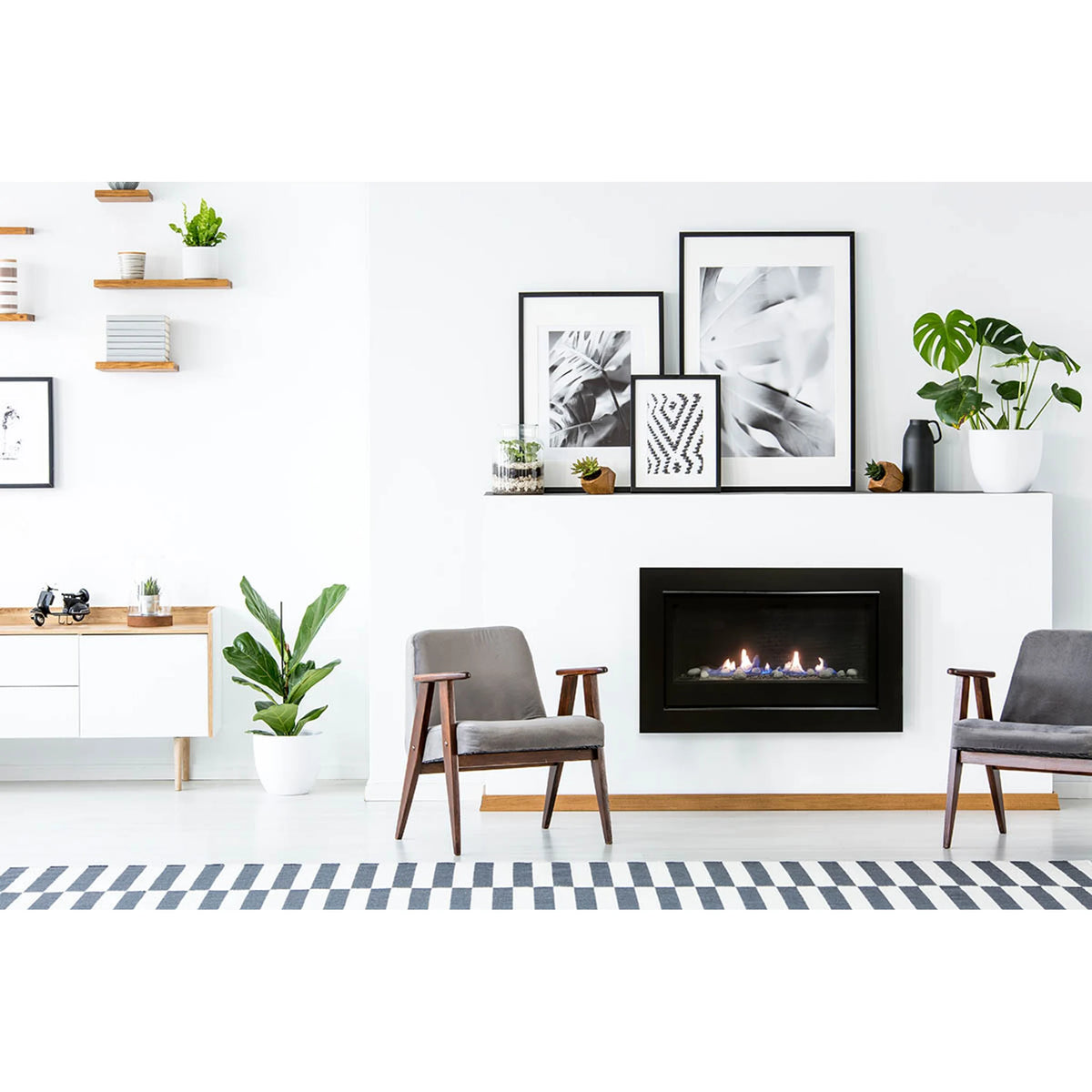 Sierra Flame fireplace series – manufacturer gallery view