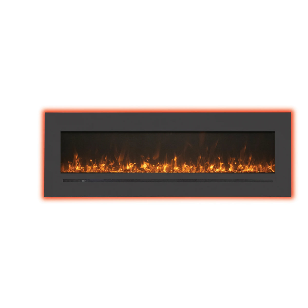 Sierra Flame fireplace – 6623-GLASS-10 yellow+Orange-Mood