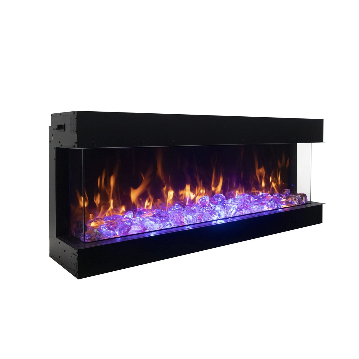 Amantii fireplace – TUR VIEW 60 XL GLASS CHUNKS YELLOW _MG_8106