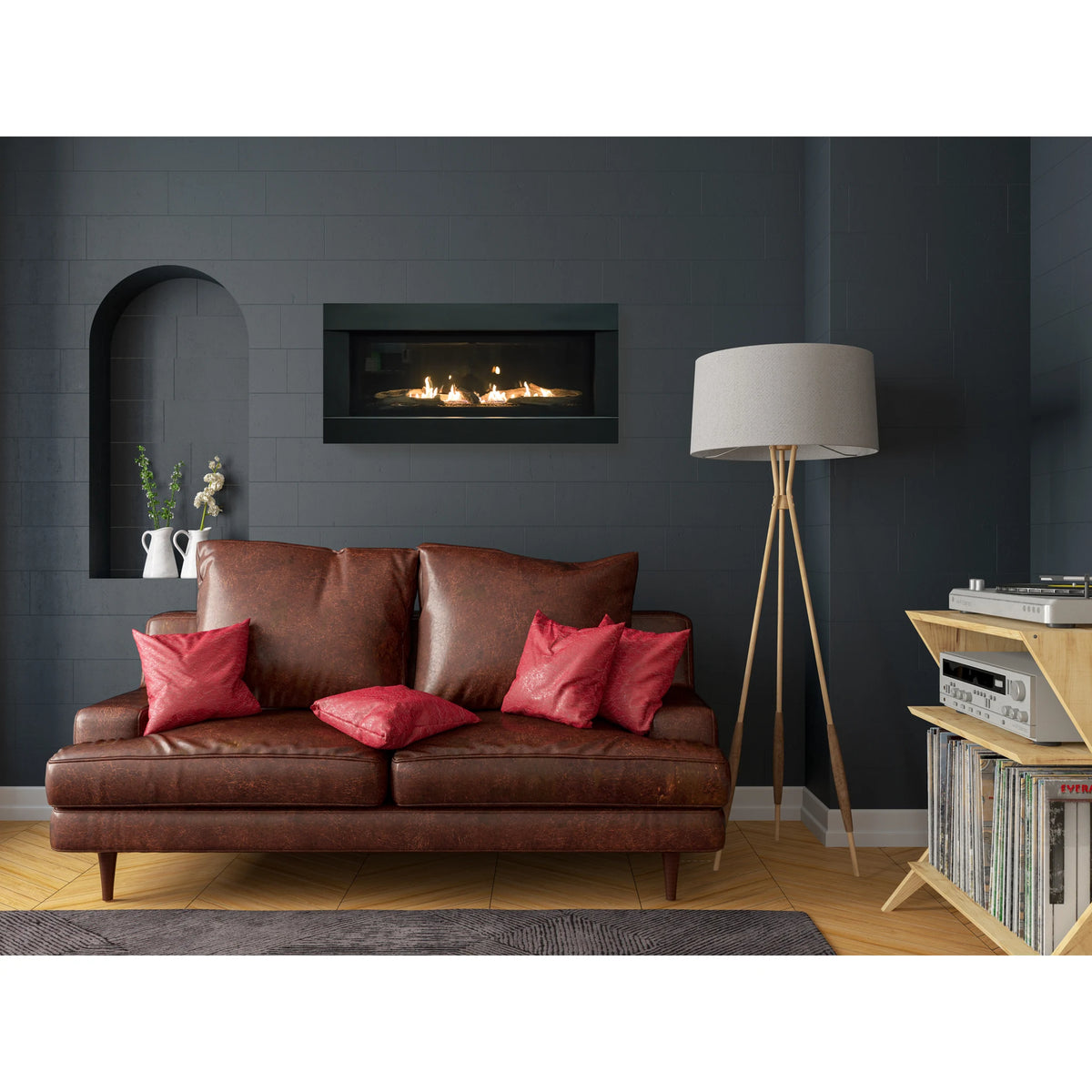 Sierra Flame fireplace series – manufacturer gallery view