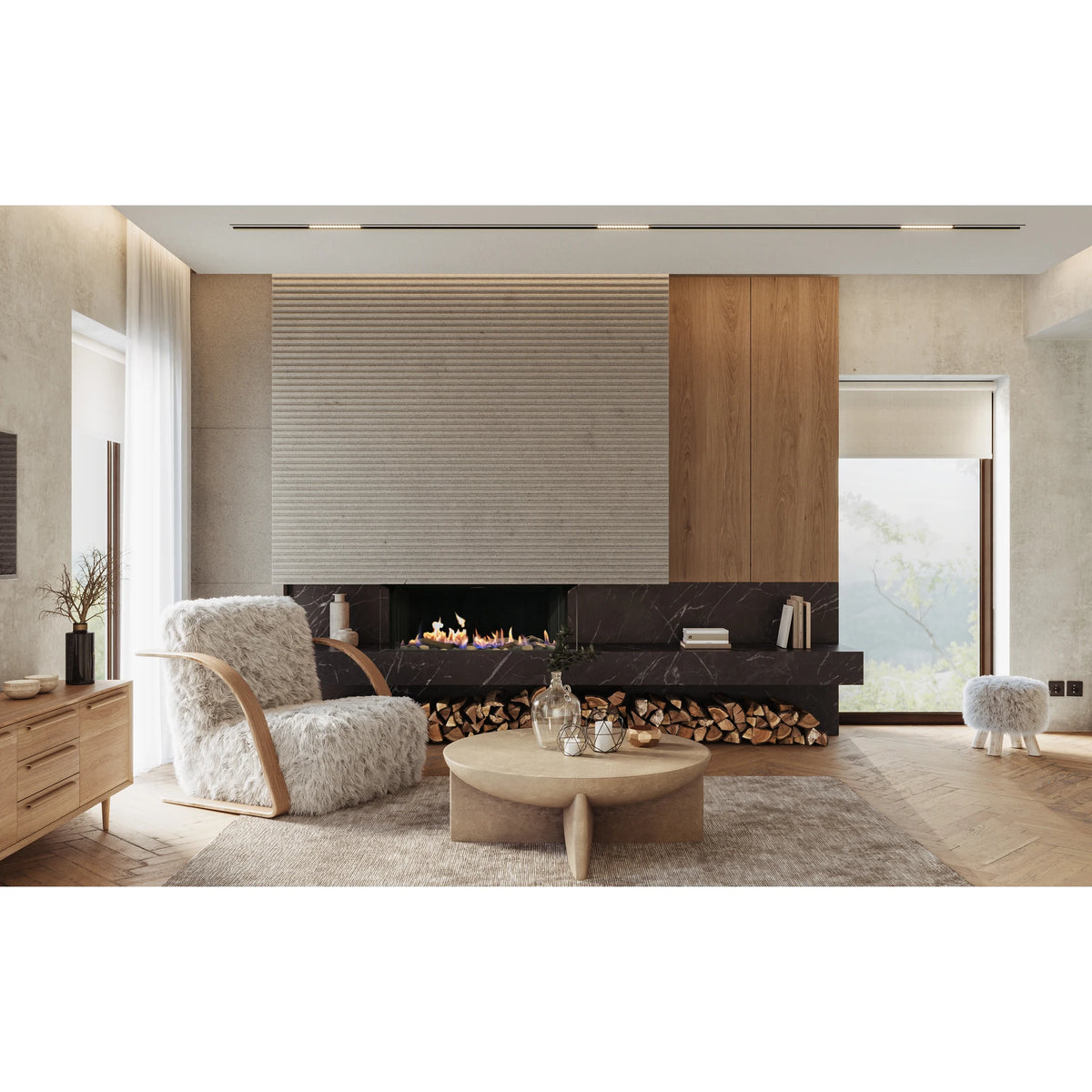 Sierra Flame fireplace series – manufacturer gallery view