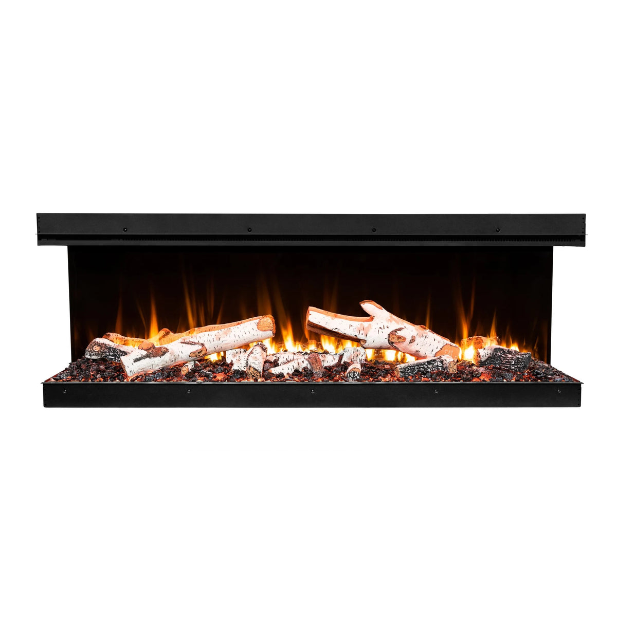 Amantii fireplace – LF63 DESIGN-MEDIA-BIRCH-12PCE AND LIT DSC07036