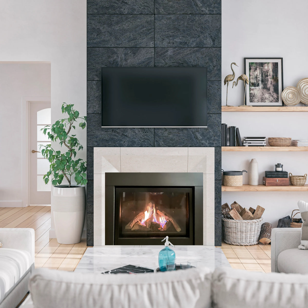 Sierra Flame fireplace series – manufacturer gallery view