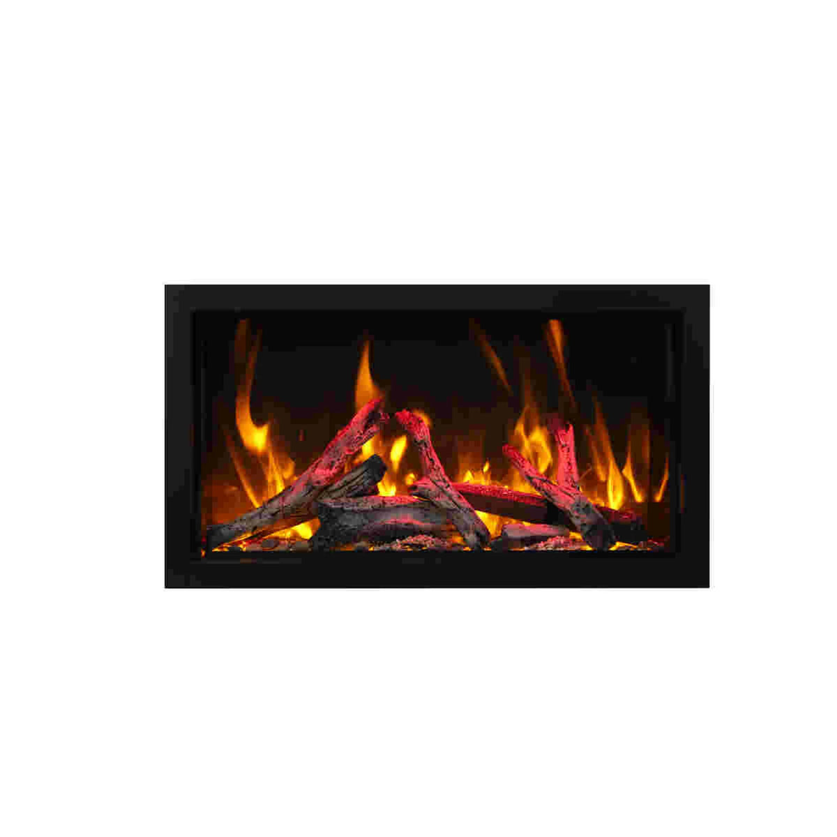 Amantii fireplace – BI 40 DEEP XT FRONT RUSTIC YELLOW FLAME_0415
