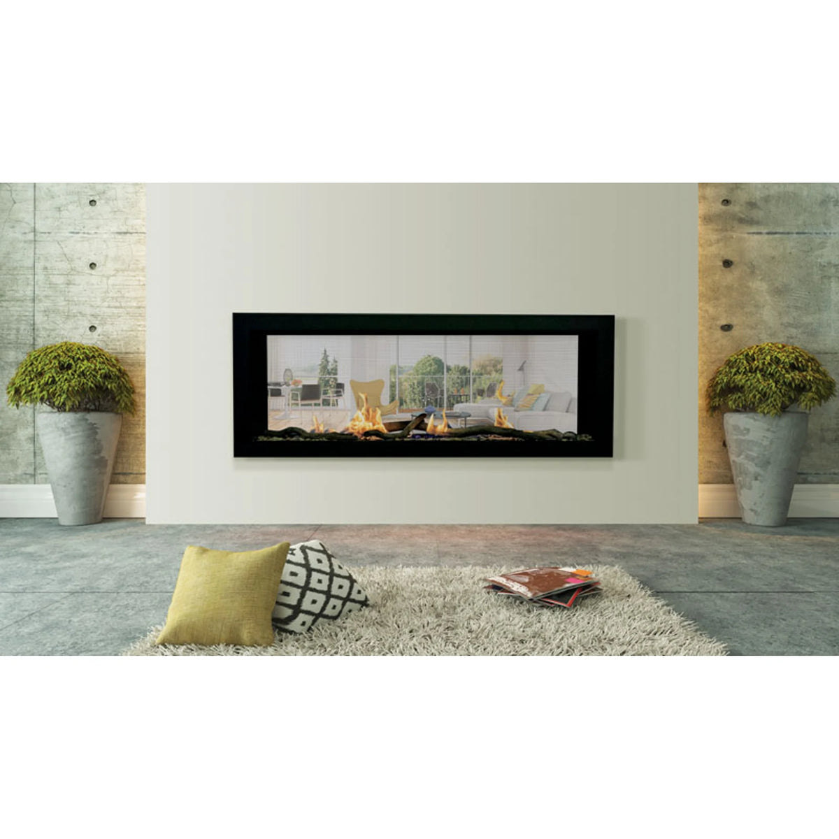 Sierra Flame fireplace series – manufacturer gallery view