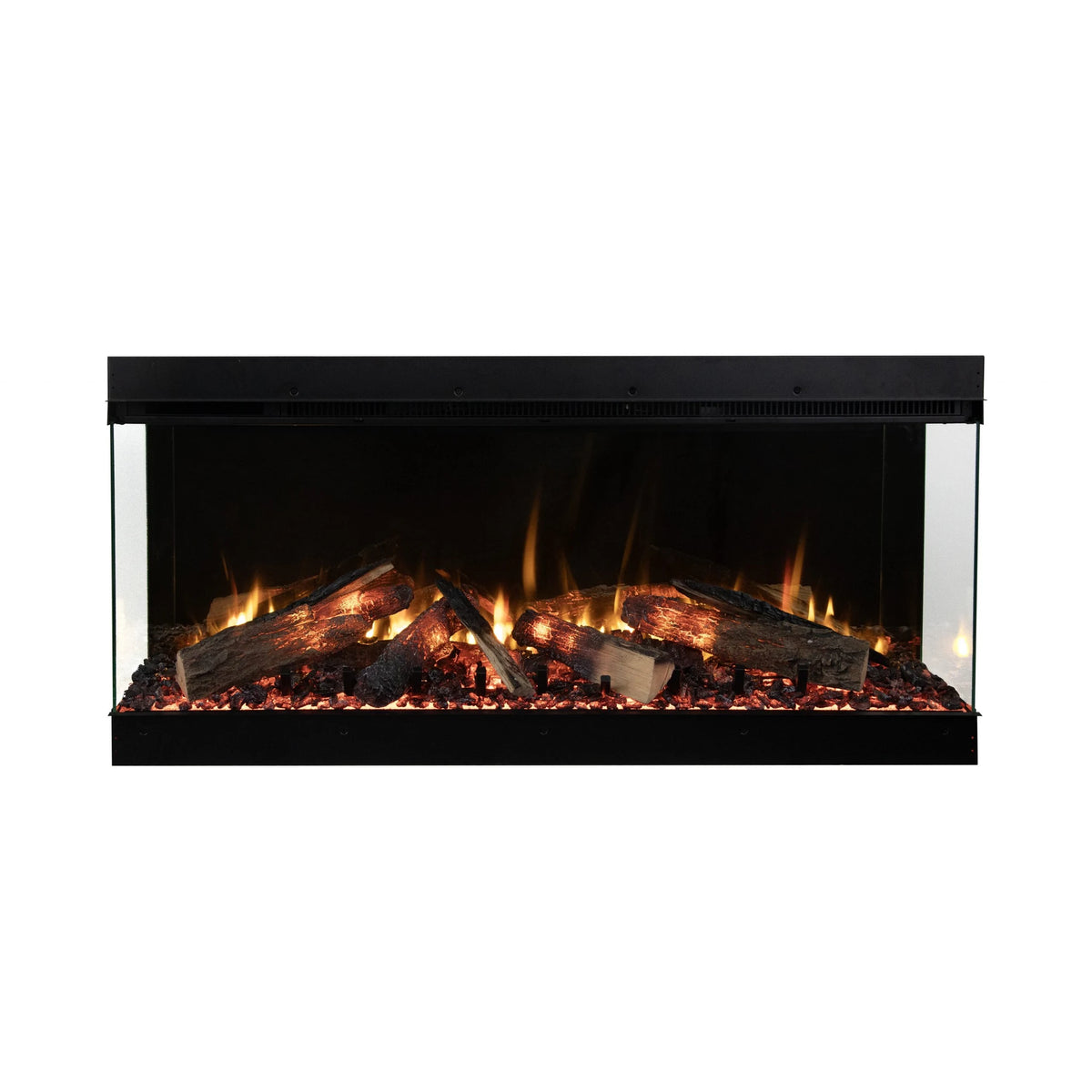 Amantii fireplace – 12_MG_3693 For purchase Lit and Glowing logs