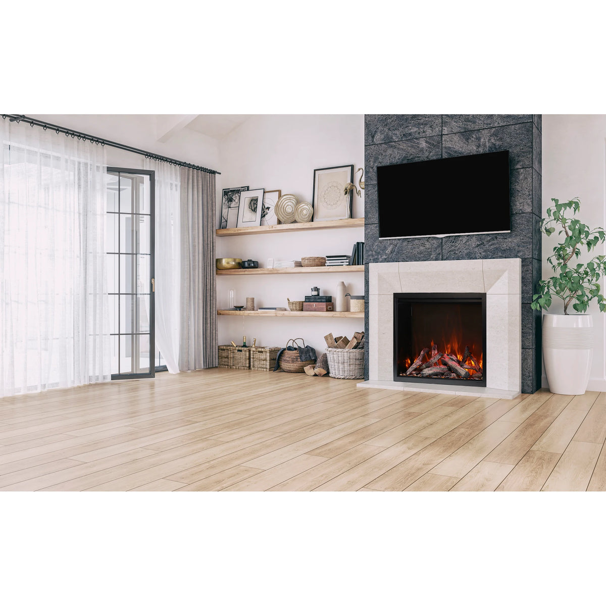 Amantii fireplace – TRD LUMINA 44 TV