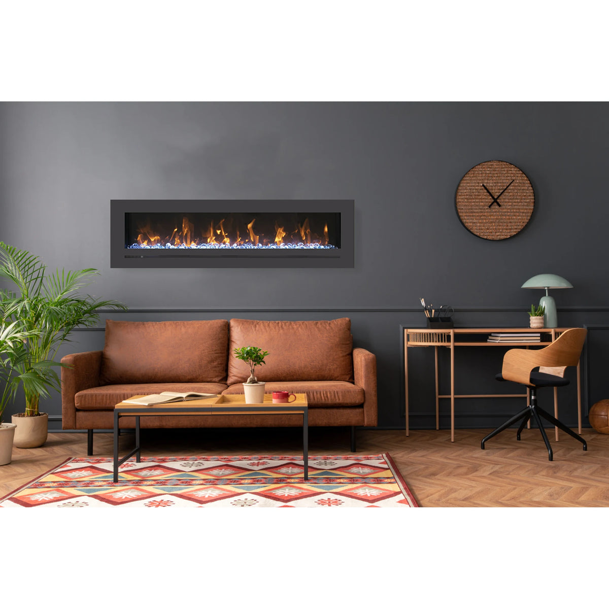 Sierra Flame fireplace – WM FML with diamonds