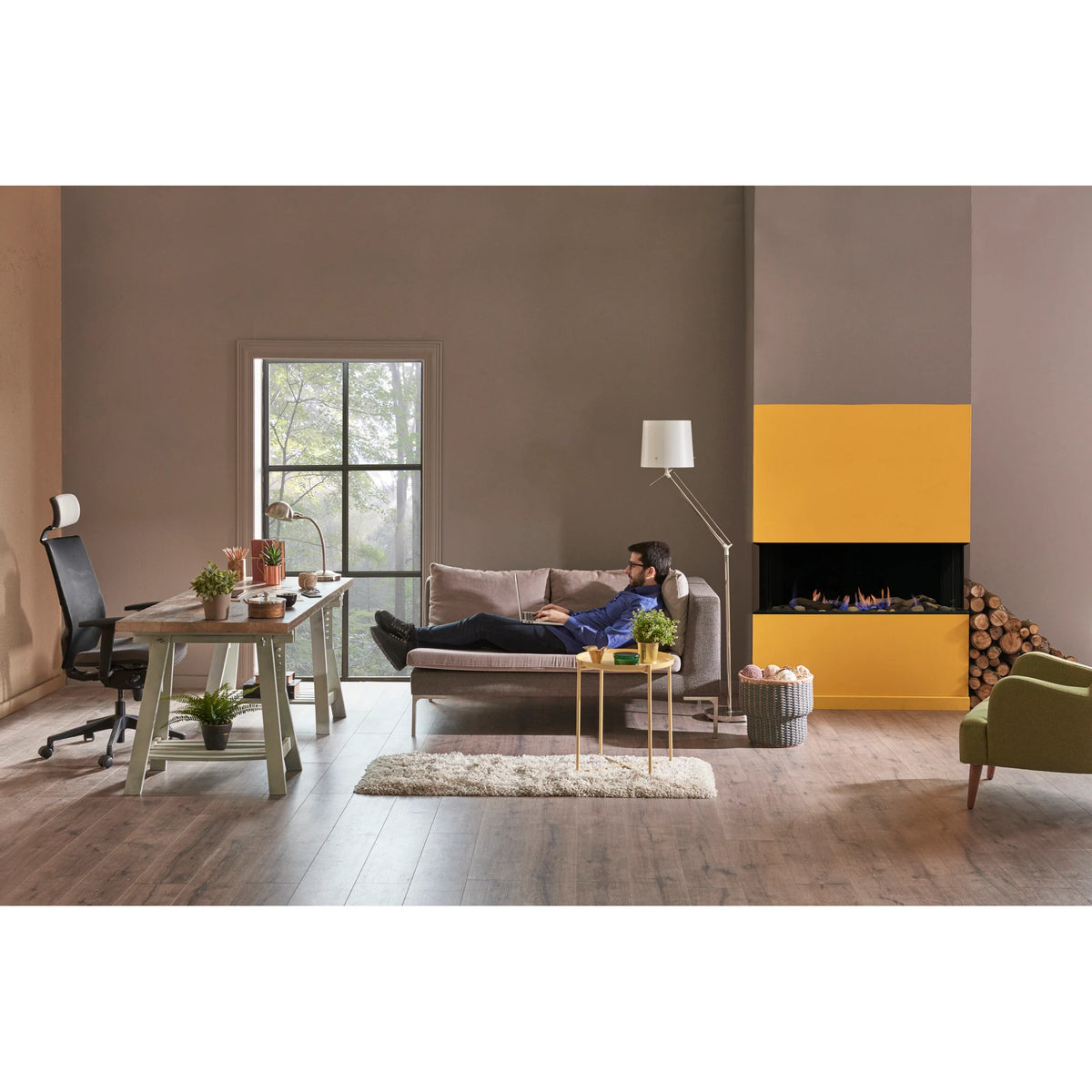 Sierra Flame fireplace series – manufacturer gallery view