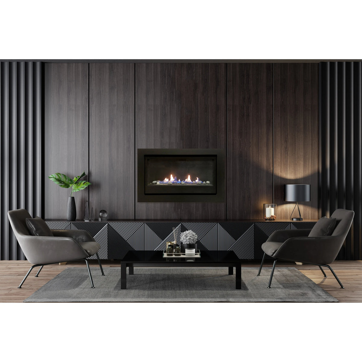 Sierra Flame fireplace series – manufacturer gallery view
