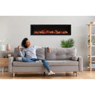 Amantii fireplace – sym besoke 60 rustic logset