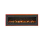 Sierra Flame fireplace – 6623-GLASS-10 yellow+Orange-Mood