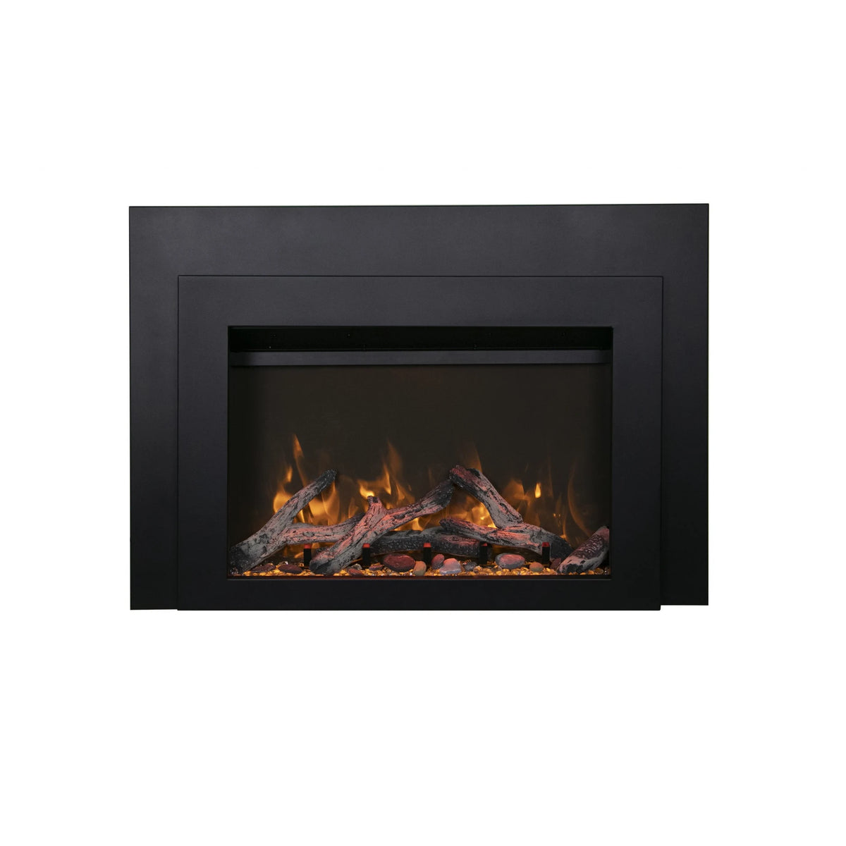 Sierra Flame fireplace – INS FM 34 RUSTIC YELLOW FLAME_1242