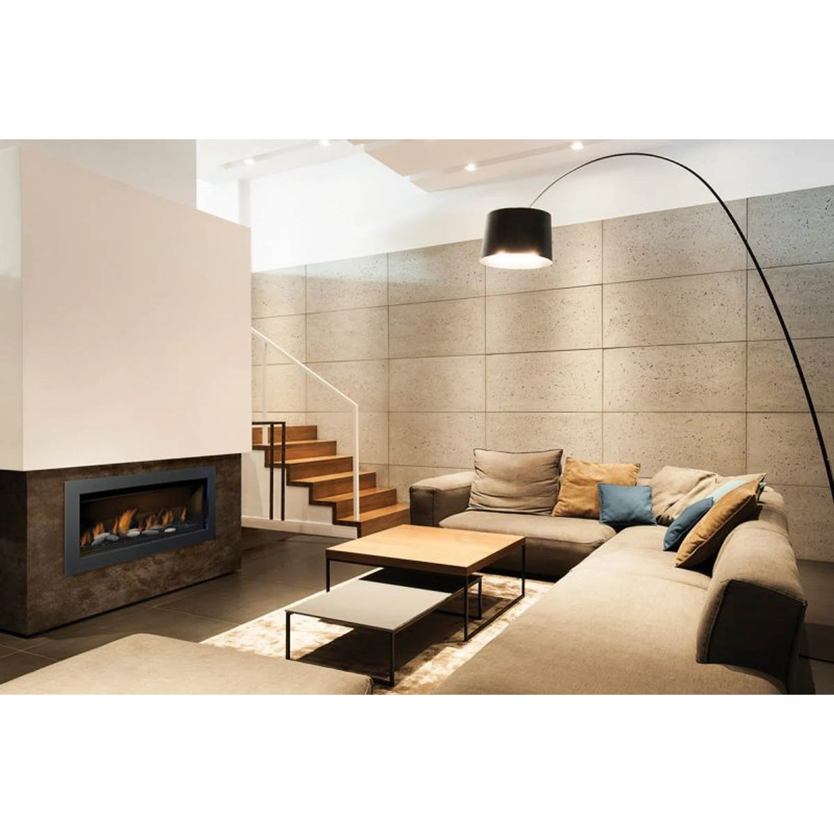 Sierra Flame fireplace – Bennett-45L Gas fireplace