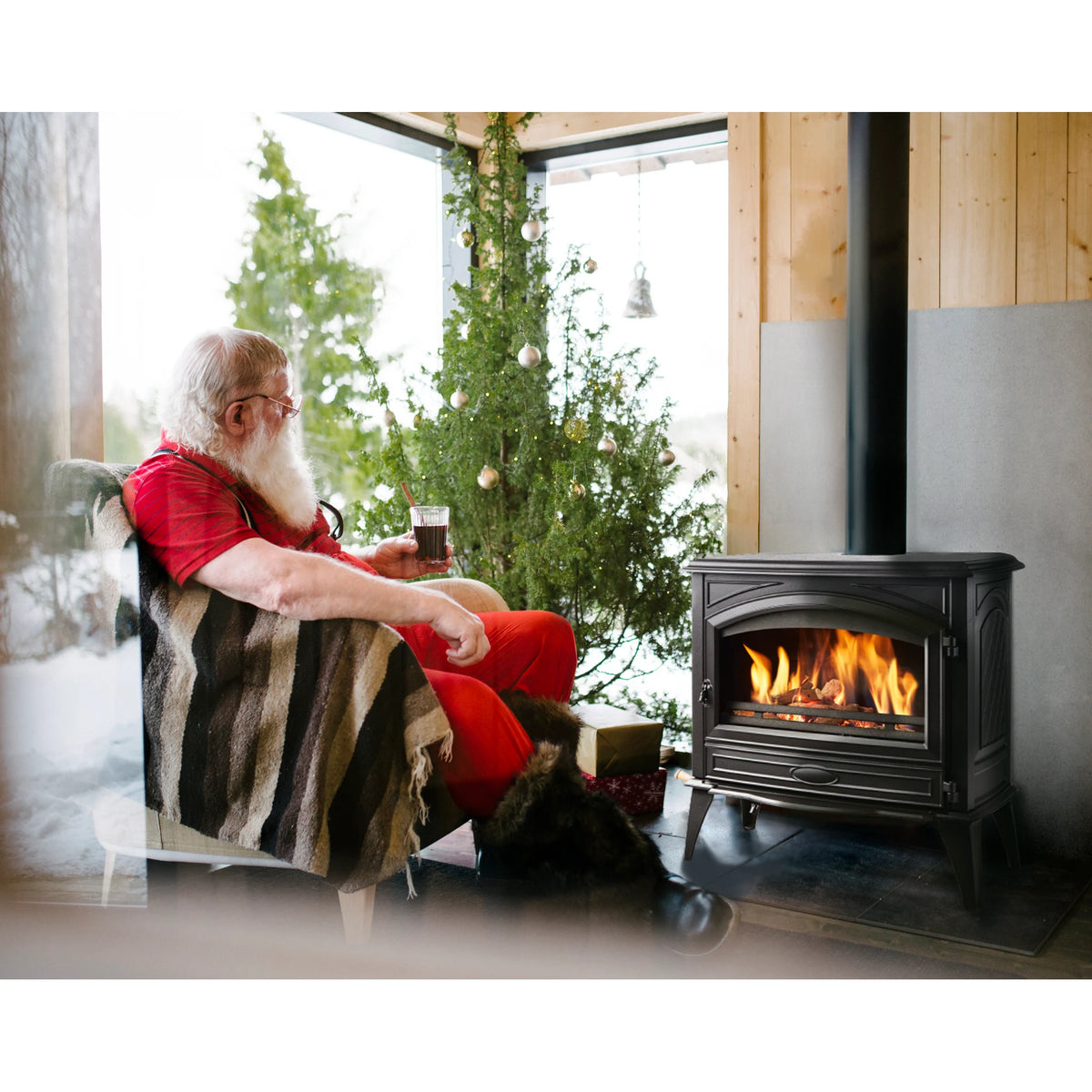 Sierra Flame Lynwood-W76 fireplace – product view