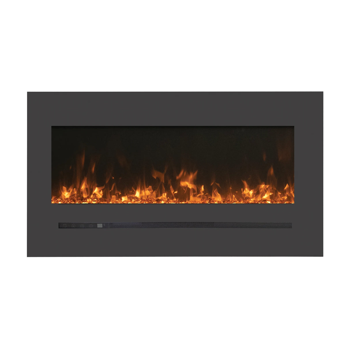 Sierra Flame fireplace – 4023-GLASS-03 Orange-Sable