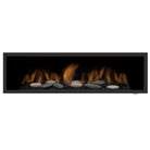 Sierra Flame AUSTIN-CLEAN-BLK clean face surround shown installed on a fireplace