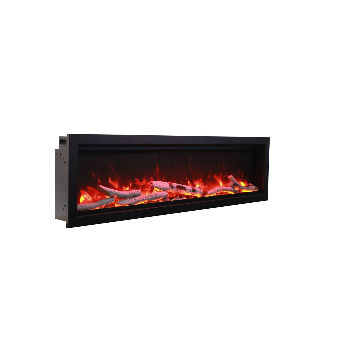 Amantii fireplace – SYM60-SIDE-BIRCH-ORANGE-FLAME-0487-scaled