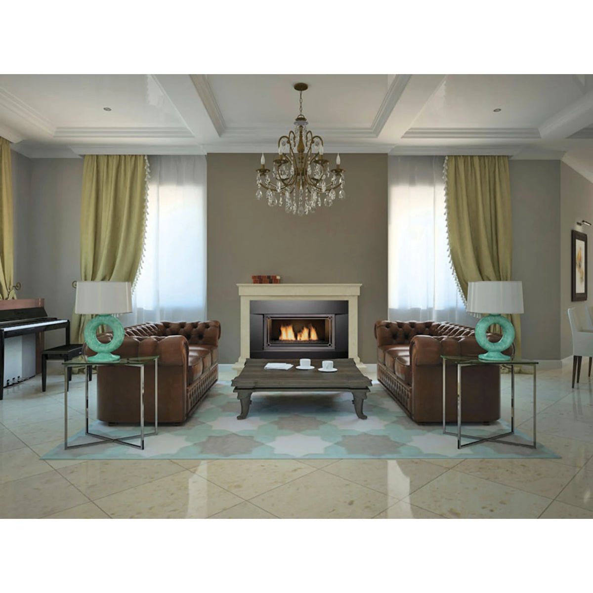 Sierra Flame fireplace series – manufacturer gallery view