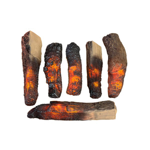 Amantii LITLOG-6PCE Six-Piece Fire Log Set with Internal LED Lights