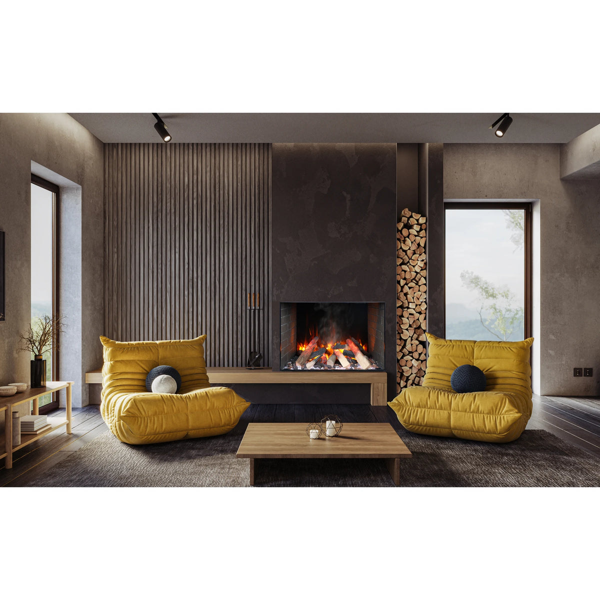 Amantii BI-TRD-38-SIG fireplace – product view