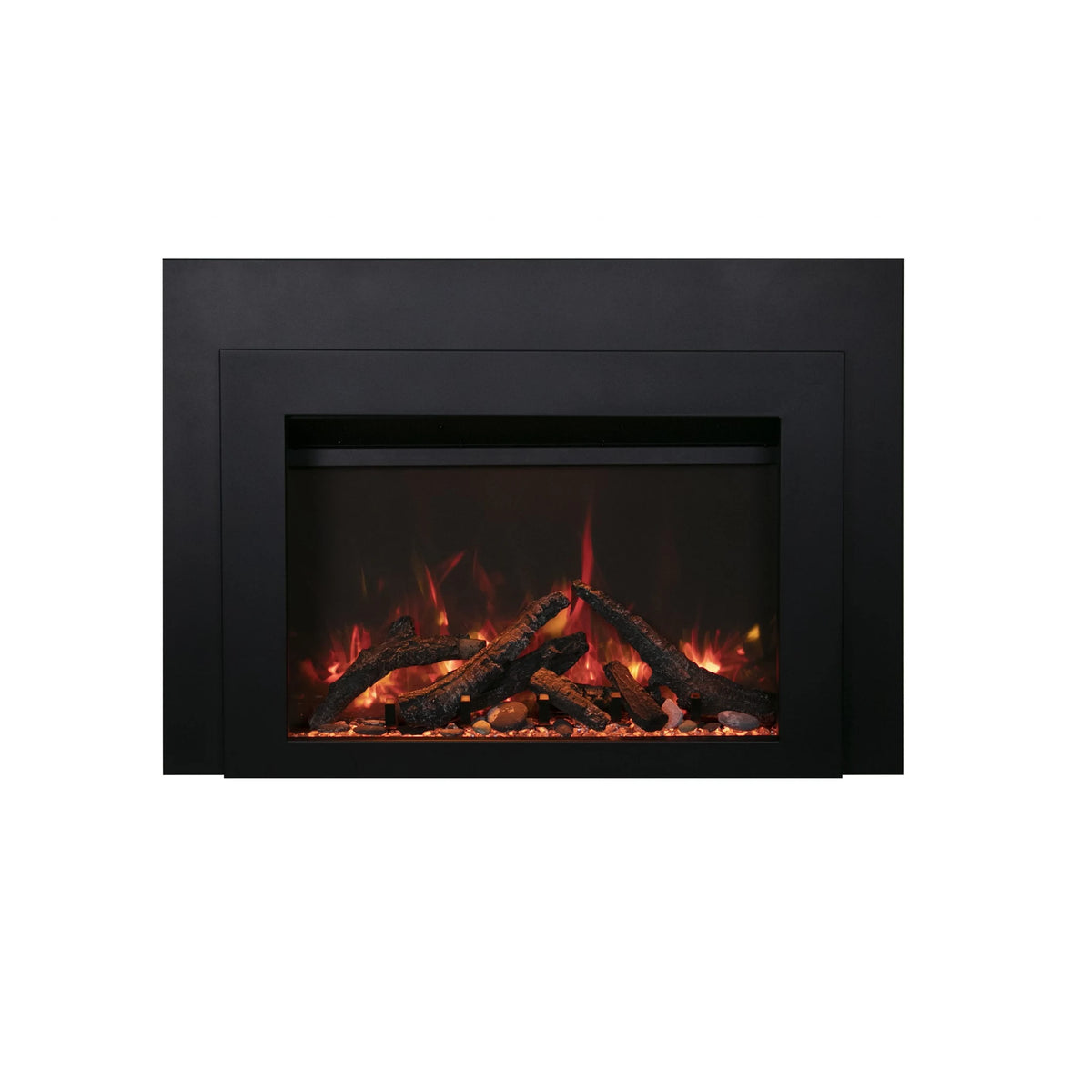 Sierra Flame fireplace – INS FM 34 OAK ORANGE AND YELLOW FLAME_1318