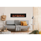Amantii fireplace – sym Xtra Slim 60" smart ocean glass media