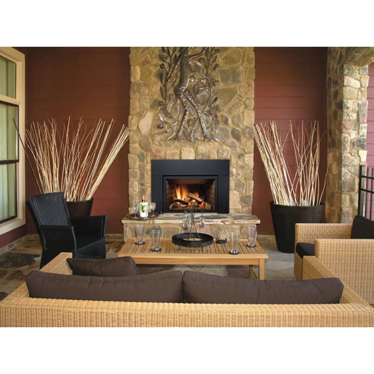 Sierra Flame fireplace series – manufacturer gallery view