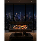 Amantii fireplace – 75-Inch Amantii Signature MultiView Holo 3-Sided Smart Holographic Electric Fireplace