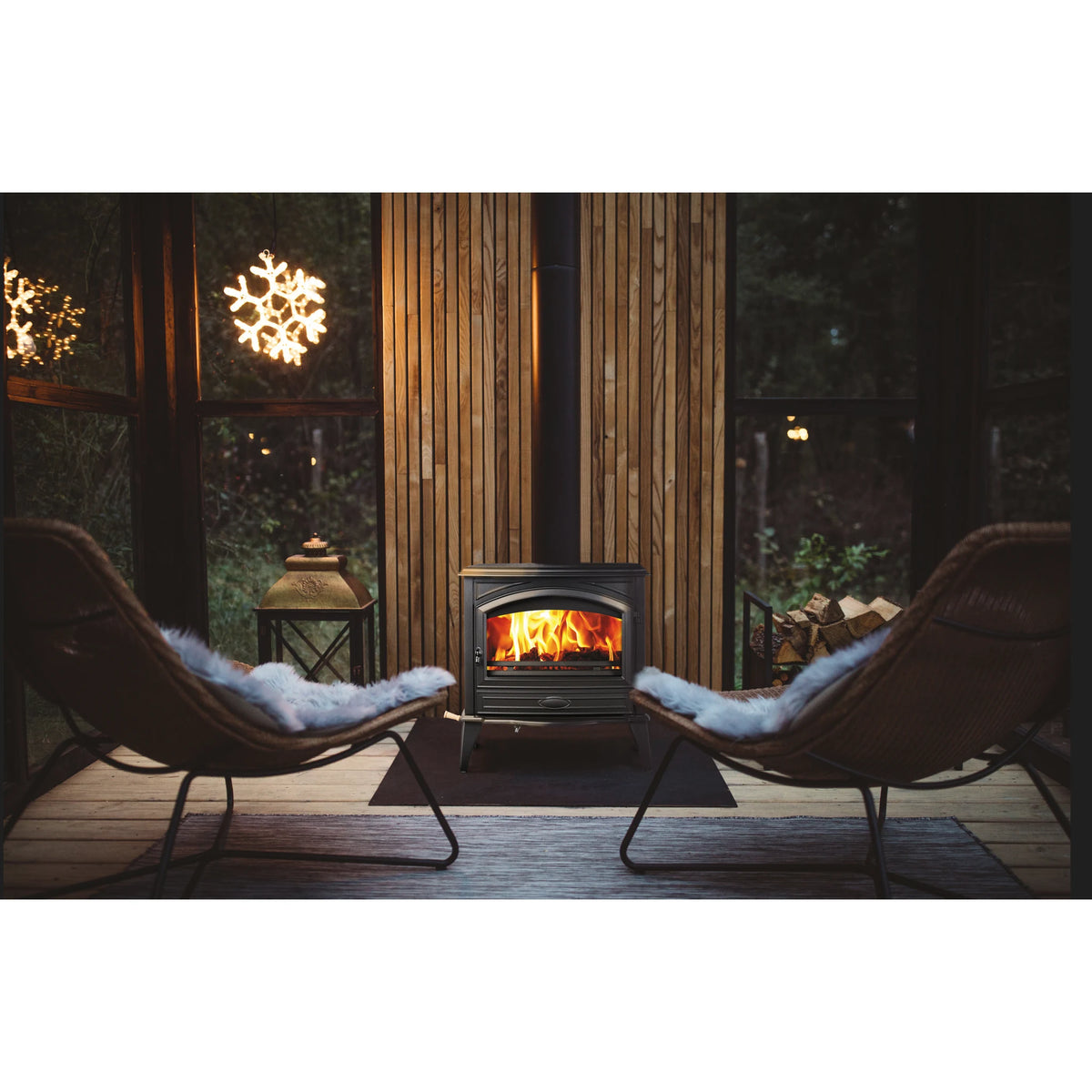 Sierra Flame Lynwood-W76 fireplace – product view